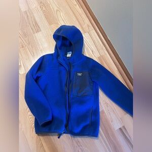 L.L. Bean Kids Royal Blue Fleece Hoodie